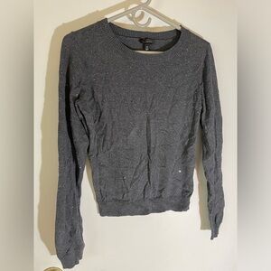 Gray sparkle stud ‘the limited’ sweater